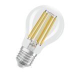Osram Classic LED E27 Birne Fadenlampe Klar 7.2W 1521lm Ultra Efficiency - 840 Kaltweiß | Ersatz Für 100W