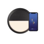 Nordlux Ava Smart LED-Wand- und Deckenleuchte Schwarz 9.5W 600lm 159D - 827 Extra Warmweiß | Dimmbar - IP54