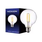 Noxion Lucent LED E27 Globe Fadenlampe Klar 7W 806lm - 827 Warmweiß | Ersatz Für 60W