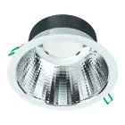 Philips LED Downlight Coreline DN142B Aluminium Weiß 19.2W 2300lm 60D - 830 Warmweiß | Ausschnitt 200mm - IP54 - UGR